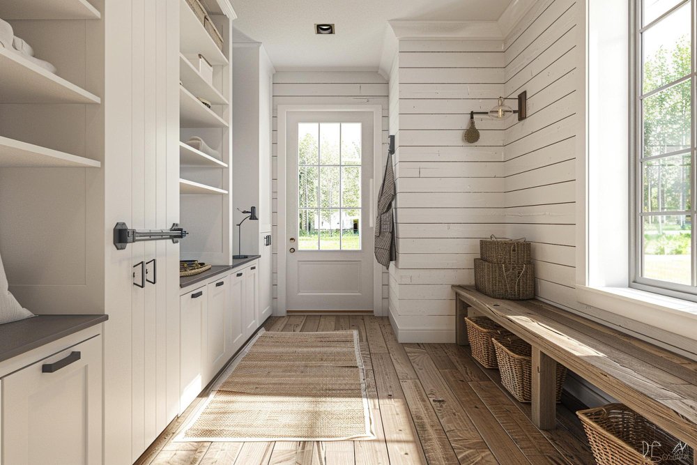 Mudroom Countertop Ideas